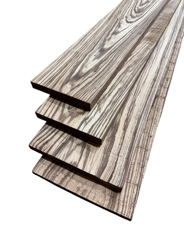 15/16" FAS Zebrawood Boards (S3S)