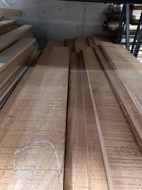 4/4 (1") Rough Sawn African Mahogany