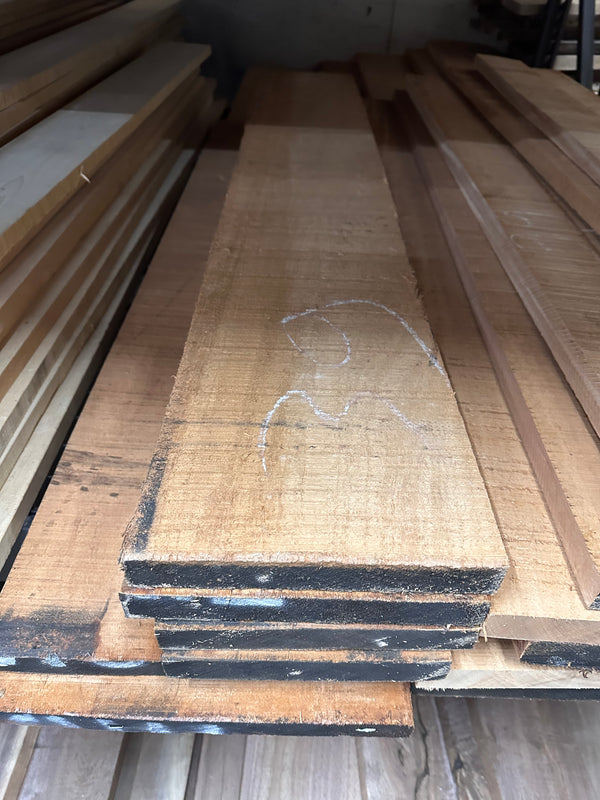 4/4 (1") Rough Sawn African Mahogany